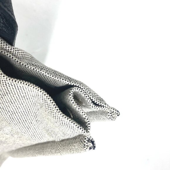 HERMES Sac Arne MM Bag Hand Bag Tote Bag Toile H / Leather Black/gray - Picture 3 of 15